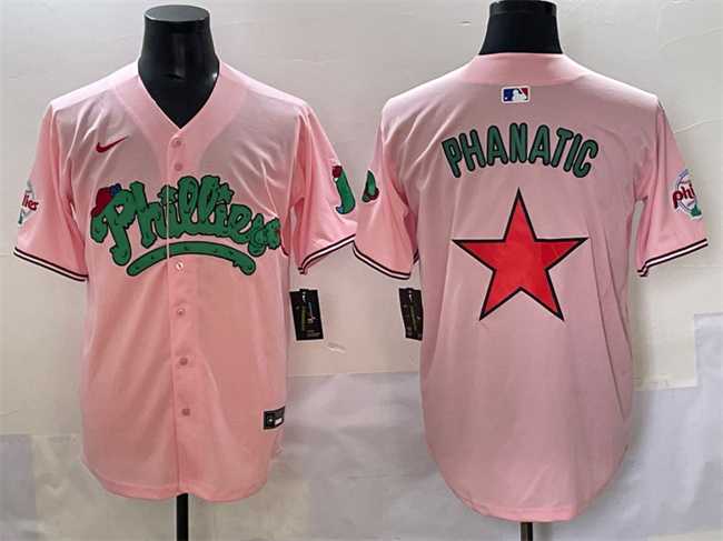 Men's Philadelphia Phillies Pink Phanatic Limited Stitched Jersey,We sell and wholesale Men's Philadelphia Phillies Pink Phanatic Limited Stitched Jersey on line form chian!